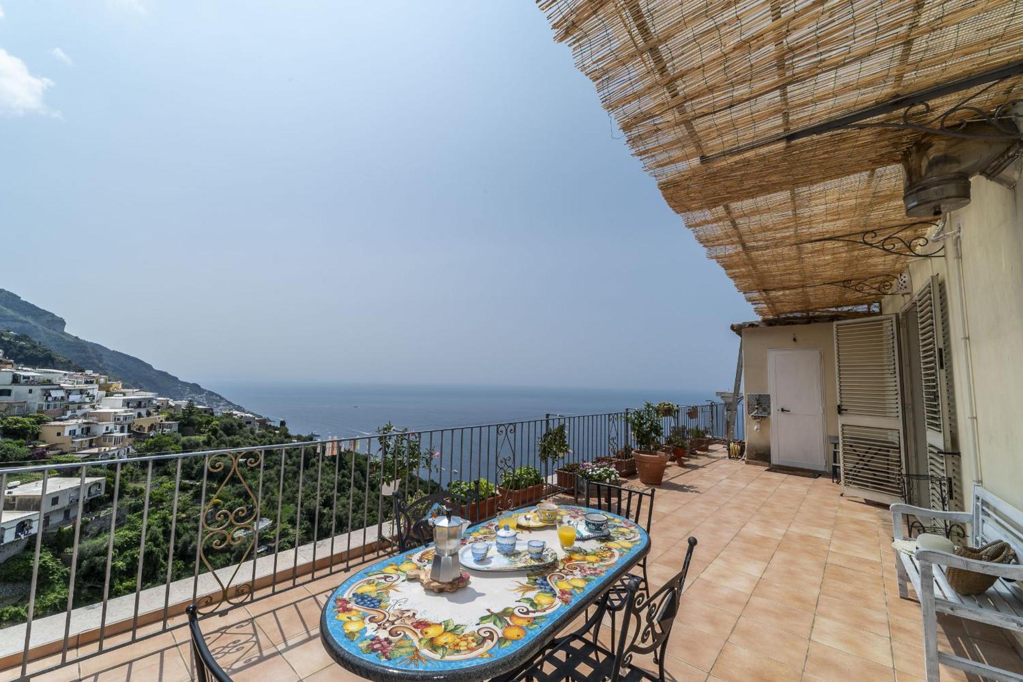 Casa Melevyen In Positano Villa Exteriör bild