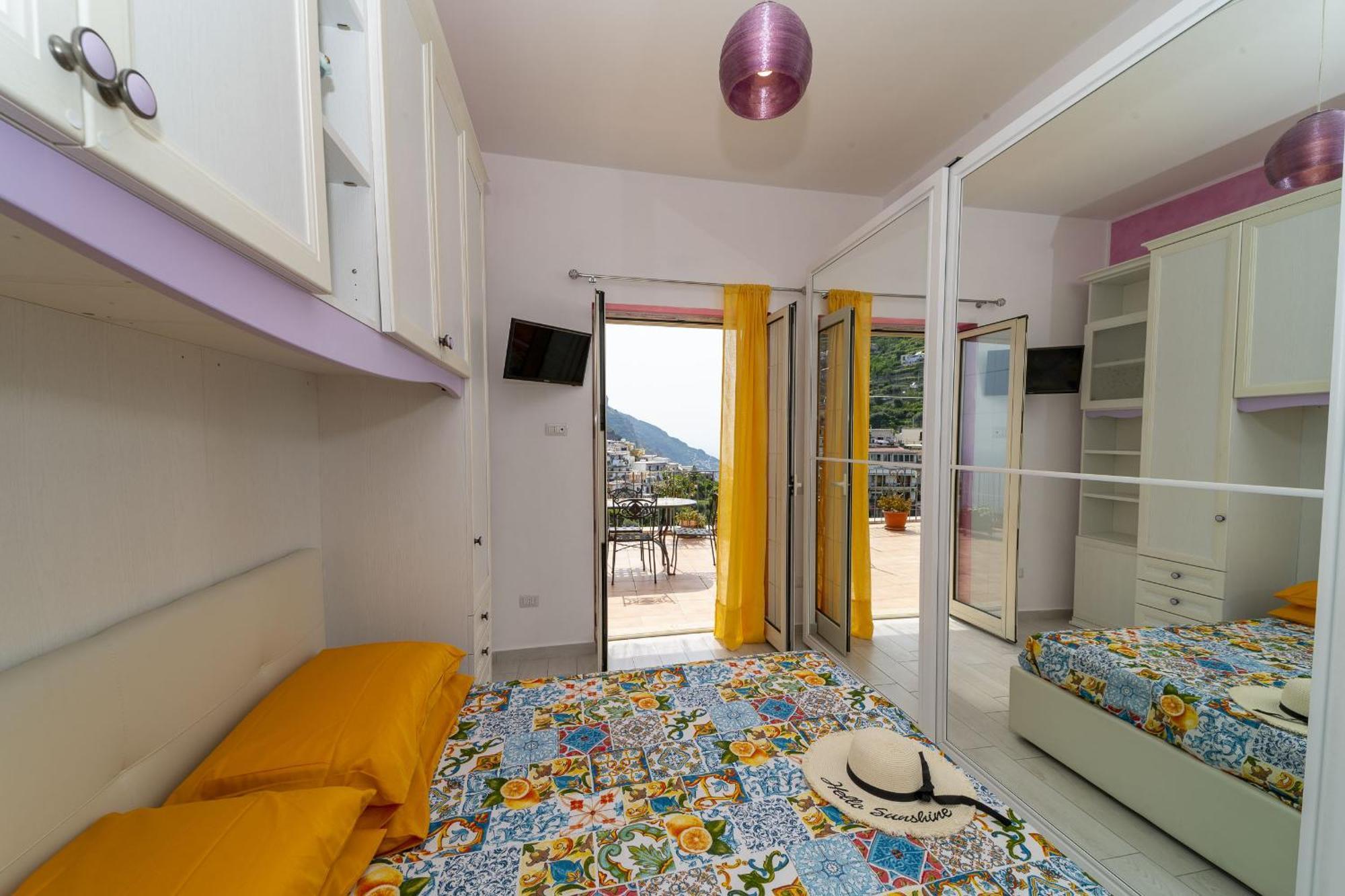 Casa Melevyen In Positano Villa Exteriör bild