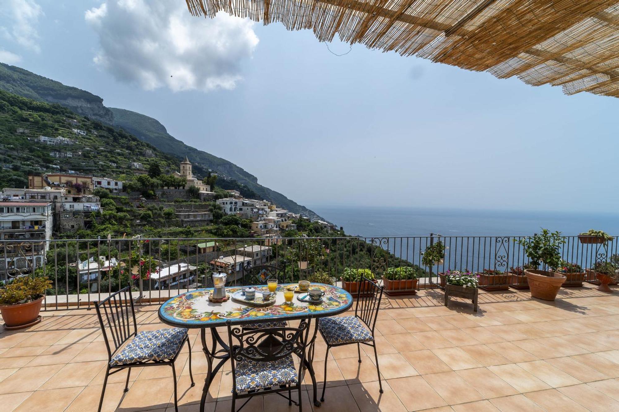 Casa Melevyen In Positano Villa Exteriör bild
